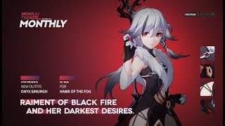 Hawk of the Fogs Onyx Simurgh Showcase Honkai Impact 3rd [upl. by Moraj69]