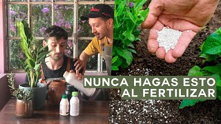 Las claves para entender como fertilizar tus plantas [upl. by Dev]