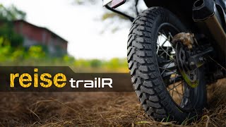 Trying Out New Tyres on My Himalayan  Reise TrailR [upl. by Haerle]