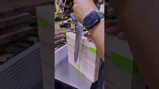 Knife block production — embedding the magnets Video by themountainmakers [upl. by Olleina662]