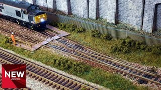 New Junction  Adding a Station Pilot Siding Part Five  Illumination amp Static Grass [upl. by Clementia]