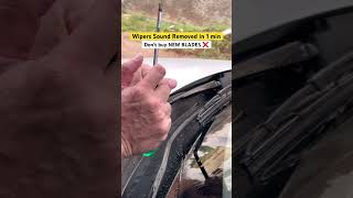 Wiper Blades Sound कैसे ख़त्म करें FREE में  At Home 🏠 No Need to buy New Blades [upl. by Lesnah]