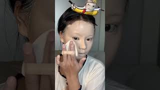 Professional makeup technique Korean makeup tutorial makeup hack viral shorts makeupwakeup [upl. by Ennairol]