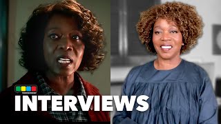 Alfre Woodard Interview Salems Lot Fighting Vampires amp Spooky Season Traditions [upl. by Assenna]