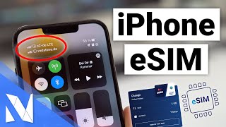 eSIM auf dem iPhone installieren Urlaub im Ausland USA etc  so gehts  NilsHendrik Welk [upl. by Stets686]