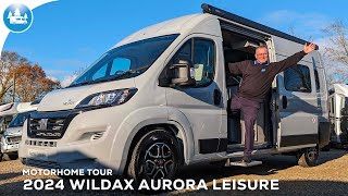 Motorhome Tour 2024 WildAx Aurora Leisure  The Most VALUABLE Van Conversion Under 6 Metres Maybe [upl. by Llehsim553]