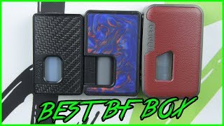 RSQ VS PULSE 80WATT VS ANITA SCONTRO BOX SQUONK BOTTOM FEEDER SINGLE BATTERY ITA [upl. by Atnohsal]