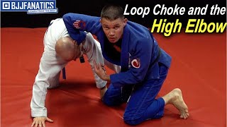 High Elbow and Loop Chokes by James Clingerman bjjwhitebelt bjjtips bjjtraining [upl. by Llerdnad]