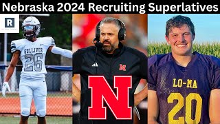 Nebraska 2024 Recruting Class Superlatives  Nebraska Football Recruiting [upl. by Zandra]