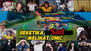 Streamer Reaction  Onic Failed to Win M5  FINAL M5 [upl. by Nnyluqcaj185]