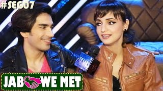 quotJab We Metquot Seg07 With Sanaya Irani amp Mohit Sehgal  Telly Reporter Exclusive [upl. by Allix]