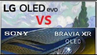 LG G1 EVO vs Sony Bravia A80J OLED Initial Comparison [upl. by Siurtemed]