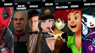 Deadpool vs Picard vs The Doctor vs Camie vs Pyrrha vs Peter Pan vs Neera [upl. by Olcott]