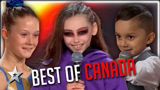 Top Five KID Auditions from Canadas Got Talent [upl. by Kitarp467]