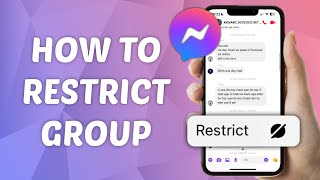 How to Restrict Group On Messenger [upl. by Shawna]