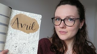 BULLET JOURNAL AVRIL 2018  Plan with me [upl. by Eilata597]