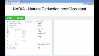 Lógica de PrimeiraOrdem Dedução Natural ∀𝑥 𝐻𝑥∨𝑀𝑥 ∀𝑥¬𝑀𝑥 ⊢ ∀𝑥 𝐻𝑥 [upl. by Viquelia]