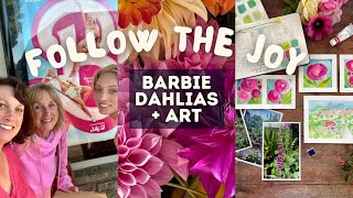 Barbie Dahlias  Art [upl. by Rufe192]