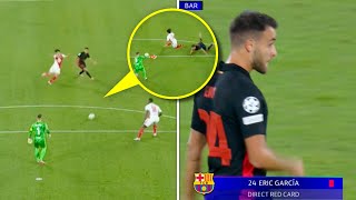 Ter Stegen MISTAKE Barcelona received a RED CARD against Monaco 😳 [upl. by Dickey205]