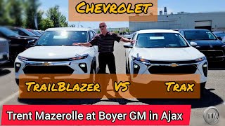 Compare the Chevrolet Trailblazer to the Trax [upl. by Sigrid929]