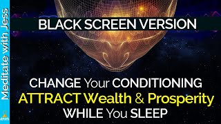 Black Screen ABUNDANCE Affirmations while you SLEEP Program Your Mind for WEALTH amp PROSPERITY [upl. by Rahel]