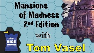 Mansions of Madness 2nd Edition Review  with Tom Vasel [upl. by Nohsauq]