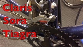 How To Adjust Your Shimano Front Derailleur [upl. by Airbmat]