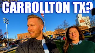 Carrollton Texas FULL VLOG Tour 2024  Living in Carrollton Texas  Dallas Texas Real Estate [upl. by Hurff]