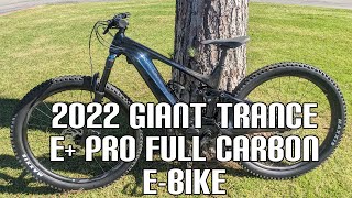 2022 Giant Trance Advanced E 2 Full Carbon Ebike [upl. by Norina801]