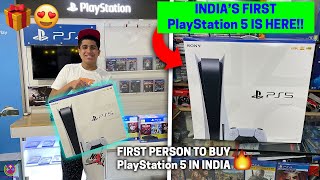 My PlayStation 5 Is Here  First Person To Buy in India  😍🔥 [upl. by Gustavus488]