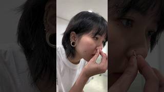 D Shape Nostril Ring  by Piercing Indonesia [upl. by Ryon166]