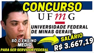 CONCURSO UFMG 2024 [upl. by Combe25]