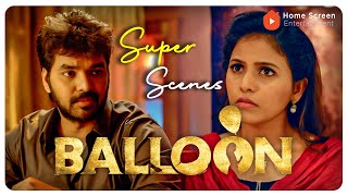 Balloon Movie Super Scenes  Unexplained events turn a vacation into a nightmare  Jai  Yogi Babu [upl. by Anelak]