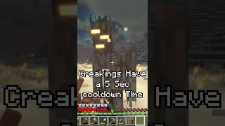 The CREAKING Everything to Know minecraft shorts minecraftupdate minecraftmobs minecraftshorts [upl. by Phyllis]