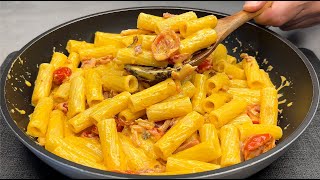 Pasta in 5 Minutes Creamy Restaurant Recipe Easy cheap and delicious quick pasta at home [upl. by Aranahs]