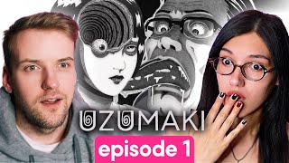 Uzumaki  Season 1 Episode 1 REACTION [upl. by Gaeta606]