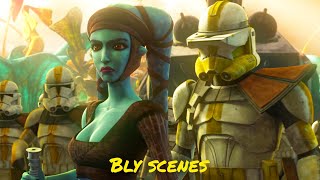 All commander Bly scenes  The Clone Wars Ep 3 [upl. by Shanta452]