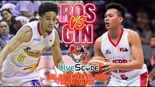 🔴PBA LIVE  GINEBRA VS RAIN OR SHINE  LIVE SCOREBOARD amp PLAY BY PLAY  COMMENTARY [upl. by Gladwin617]