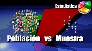 Población y Muestra  Ejemplos y Ejercicios Resueltos [upl. by Dyrrej]