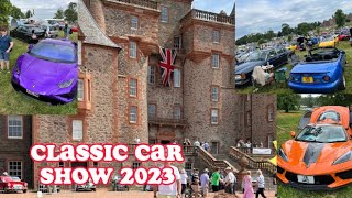 Thirlestane Castle Classic Car Show 2023 [upl. by Eneroc]