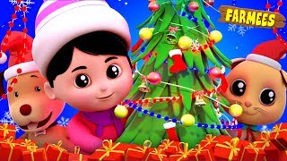 We Wish You A Merry Christmas  Christmas Carols  Christmas Songs  Nursery Rhymes with Farmees [upl. by Anton250]