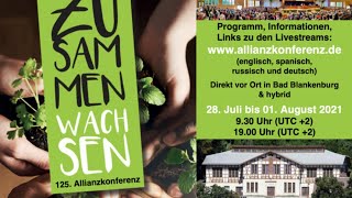 125 Allianzkonferenz  Tag 3 Freitag 930 Uhr [upl. by Eisej]