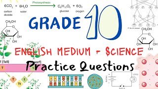 Grade 10 Science English Medium Term Test Paper Answers [upl. by Jackqueline615]