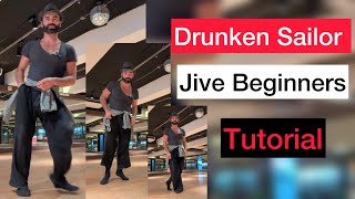 Jive basic move for beginners dance tutorial howto [upl. by Nirihs]