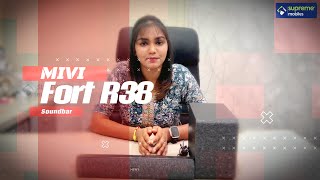 Mivi Fort R38 Soundbar with Sub Woofer Unboxing amp Quick Review mivi youtube soundbar speaker [upl. by Anilak531]