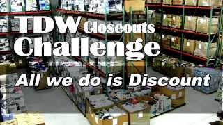 TDW Closeouts Closeout Liquidation Department Store Closeout Liquidators Challenge [upl. by Oriana]