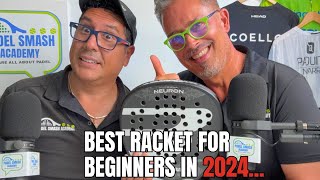 Is this the BEST BEGINNER Padel Racket for 2024 [upl. by Rebah262]