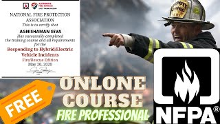 NFPA FREE ONLINE COURSE  ONLINE FREE COURSE NFPA [upl. by Efioa]