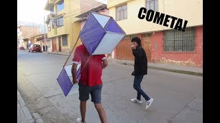 COMO HACER UNA COMETA  VLOG  Luis Saldaña [upl. by Anehs]