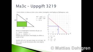 Ma3c Uppgift 3219 [upl. by Suivatnom246]